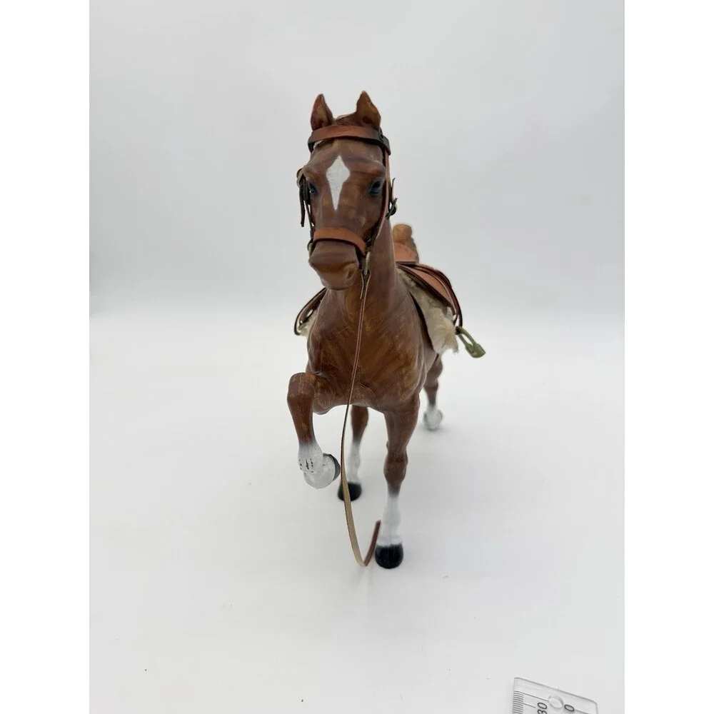 Breyer Five Gaiter Woodgrain w/Saddle & Bridle accessories 1964 Rare USA Horse